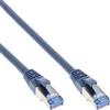 Inline Cavo di rete InLine Cat.6A S/FTP 0.5m Blu [76850B]
