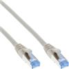 Inline Cavo di rete InLine Cat.6A S/FTP 1m Grigio[76811]
