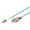 WP EUROPE Cavo in fibra ottica WP Europe PATCH 2FO OM3 LCD/SCD AQUA 0.5M [WPC-FP3-5LCSC-005]