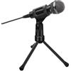 Conceptronic Microfono usb stereo Conceptronic da tavolo Nero [245341]