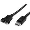 Cavo prolunga displayport per montaggio a pannello da 1m 20 pin - M/F [DPPNLFM3PW]
