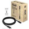 Club 3d Cavo Club 3D tipo-C Maschio a Femmina 2m Nero [CAC1529]