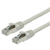 VALUE Cavo di rete patch Value S/FTP Cat6. LSOH. CU 0.5m grigio [21.99.0700]