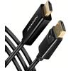 AXAGON Cavo adattatore Axagon da Mini DisplayPort a Hdmi 4K/30 Hz 180cm Nero [RVD-HI14C2]
