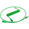 CABLEMOD Cavo a spirale per tastiera CableMod Classic Usb-A/Usb-C 150cm Verde vipera [CM-CKCA-CLG-KLG150KLG-R]
