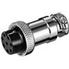 Goobay Presa microfono goobay professionale a 8pin Argento/Nero [11231]
