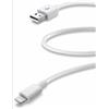 Cellularline Cavo lightning Cellularline a USB-A M/M 2m Bianco
