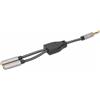 Manhattan Cavo adattatore Manhattan per cuffie con splitter audio stereo Aux 15cm [356114]