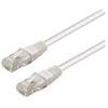WP EUROPE Cavo di rete patch Wp Europe U/UTP cat.6 pvc 1m Bianco [WPC-PAT-6U010W]