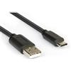 Hamlet Cavo usb Hamlet da USB 2.0 USB A USB C 1m Nero [XCU2A-UC-MM10]