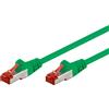 Goobay Cavo di rete patch Goobay cat6 SFTP LSZH in rame 1.5m Verde