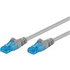 Goobay Cavo di rete patch Goobay cat6a UTP in Rame 0.5m Grigio