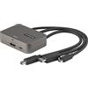 Startech.com Adattatore Startech.com multi-porta ad HDMI 3-in-1 4K 60Hz Nero [cdphdmdp2