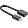UGREEN Cavo adattatore Ugreen Hdmi (femmina) -mini Hdmi (maschio) 22cm Nero[20137]