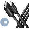 AXAGON Cavo Usb Axagon Micro-usb tipo-B a tipo-C 3.2 Gen 1 1m Nero