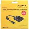 Steelseries Delock Mini-DisplayPort / HDMI SteelSeries Aerox 3 20 cm Nero opaco [62611]