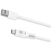 Celly Cavo Usb Celly Usb Lightning 2.4A/1.5m/Bianco [USBLIGHTCOLORWH]