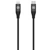 Celly Cavo usb Celly Usb-c fulminante/Power Delivery/60W/1.5m/Nero [USBCLIGHTCOLBK]