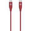 Celly Cavo usb Celly Usb-c a Usb-c 60W/1.5m/Rosso [USBCUSBCCOLRD]