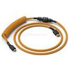 Glorious PC Gaming Race Cavo a spirale Glorious PC Gaming Race da USB-C a USB-A 1.37m Oro [GLO-CBL-COIL-GG]