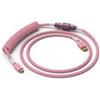 Glorious PC Gaming Race Cavo a spirale Glorious PC Gaming Race USB-C e USB-A 1.37m Prisma Rosa [GLO-CBL-COIL-PP]