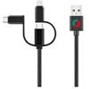 IGLOO Cavo usb Igloo 3in1 a Lighting/tipo-C/Micro [LF-09W_2/NB]