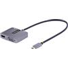 Startech.com Adattatore multiporta Usb-C/Vga/Hdmi 4K 60HZ Grigio [122-USBC-HDMI-4K-VGA]