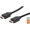 Manhattan Cavo Manhattan 354837 HDMI a HDMI 1m Nero [354837]