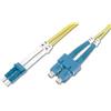WP EUROPE Cavo in Fibra ottica WP Europe PATCH 2FO OS2 LCD/SCD GIALL 7.5M [WPC-FP0-9LCSC-075]