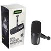 Shure Microfono Shure MV7-X da studio Nero [MV7X]