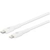 Manhattan Cavo Manhattan di ricarica e sincronizzazione USB-C a lightning 0.5m Bianco