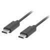 Lanberg Cavo USB Lanberg tipo-C M/M 3.1 1.8 CA-CMCM-32CU-0018-B Nero [AKLAGKU00000126]