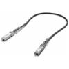 Ubiquiti Cavo di collegamento diretto Ubiquiti UACC-DAC-SFP10 10Gbps SFP+ 0.5m Nero [UACC-DAC-SFP10-0.5M]