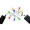 Goobay Cavo di Ricarica Goobay 60339 per Smartphone con Luci a led Usb-C 0.9m Nero [60339]