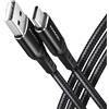 AXAGON Cavo usb Axagon tipo-A/C 1m/Nero [BUCM-AM10AB]