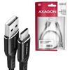 AXAGON Cavo usb Axagon tipo-A/C 1.5m Nero [BUCM-AM15AB]