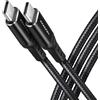 AXAGON Cavo usb Axagon tipo-C M/M 1m/Nero [BUCM-CM10AB]