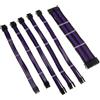 KOLINK Kit cavi di prolunga Kolink Core Adept Jet Nero/Viola [COREADEPT-EK-BTP]