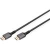 Digitus Cavo DisplayPort Digitus DB-340201-020-S 8K 1.4/7680x4320p/2m/Grigio [AKASSIA00000223]