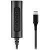 Hamlet Adattore audio Hamlet Jack 4 poli a usb-c con controlli volume Nero [HHEADA-UC]