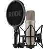 Rode Microfono Rode NT1-A 5a generazione USB-C XLR Argento [NT1GEN5]