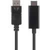 Lanberg Cavo Lanberg CA-DPHD-11CC-0018-B DisplayPort M V1.1 e HDMI 1.8m Nero [AKLAGVDDPH00006]
