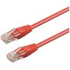 WP EUROPE Cavo di rete Patch Wp Europe U/UTP cat.5E Pvc 5m Rosso [WPC-PAT-5U050R]