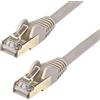 Startech.com Cavo di rete StarTech.com Ethernet RJ45 Cat6 5m Grigio [6ASPAT5MGR]