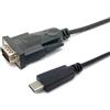 Conceptronic Cavo adattatore Conceptronic Equip da Usb-C a seriale DB-9 M/M 1.5m Nero [133392]