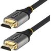 Startech.com Cavo HDMI Startech.com 2.1 8K 50cm alta velocita Nero/Grigio [HDMM21V50CM]
