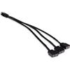 ALPHACOOL Cavo Alphacool Splitter Y aRGB 3pin 3x 3pin 15cm Nero