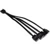 ALPHACOOL Cavo Alphacool Splitter Y aRGB 3pin 4x 3pin 15cm Nero