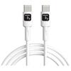 Techly Cavo Usb Techly Manhattan tipo-C a tipo-C 2.0 480Mbit/s 1m Bianco