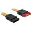 Delock Cavo di Prolunga DeLOCK SATA III -> SATA St/Bu 0.30m Giallo [ADSA-FP2C]